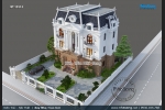 Tuyệt tác kiến trúc tân cổ Pháp: Nhà biệt thự 3 tầng phóng khoáng không góc chết BT19113