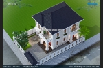 Mẫu thiết kế nhà nông thôn 2 tầng mái thái 100m2/sàn đẹp bền vững với thời gian BT19119