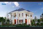 Mẫu thiết kế nhà nông thôn 2 tầng 2 mặt tiền 10m x 12m đẹp mê ly tại Quảng Ninh BT2105