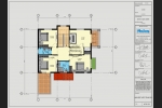 Mẫu nhà mái thái 2 tầng 4 phòng ngủ đang thịnh hành nhất 2024 BT2241